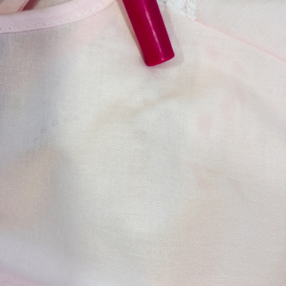 FRENCH MAID Vintage pink nightgown with lace - Picture 7 of 7